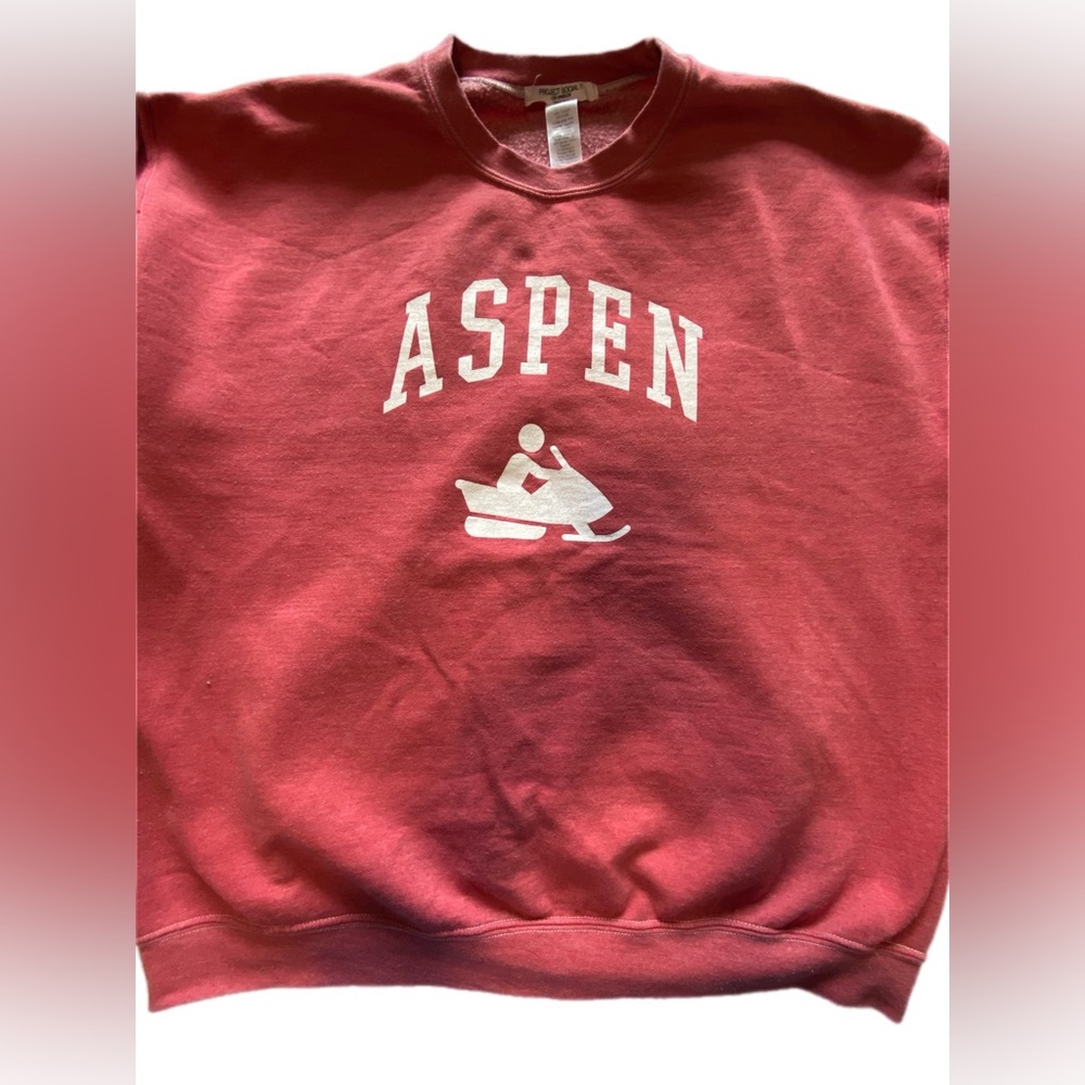 Project Social T Red Aspen Sweatshirt large/x-large - Picture 7 of 11
